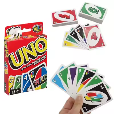 Original Imported UNO Card Game – Colorful Deck for Kids and Adults, imagecaption=UNO Cards Game – Perfect for Family Game Nights.