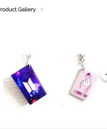 Premium BTS key chain – high‑quality metal key holder featuring the BTS logo, perfect for K‑Pop fans