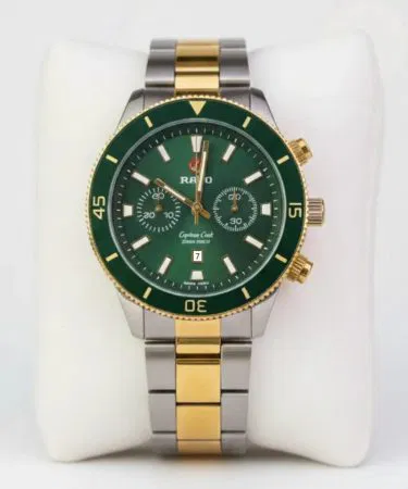 High Quality Luxury Two‑Tone Stainless Steel & 18k Gold Watch for Men – Premium Automatic Timepiece