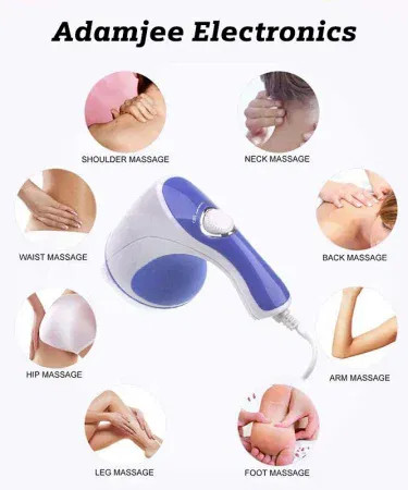 Relax & Spin Tone Full Body Massager portable electric slimming and muscle relaxing machine, imagecaption=Relax & Spin Tone Full Body Massager – portable electric slimming & muscle relaxing device.