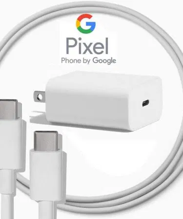 Google 30W USB‑C PD Fast Charger – compact original charger for smartphones and tablets