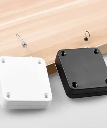 Automatic Door Closer installed on a wooden door, providing silent and controlled closing