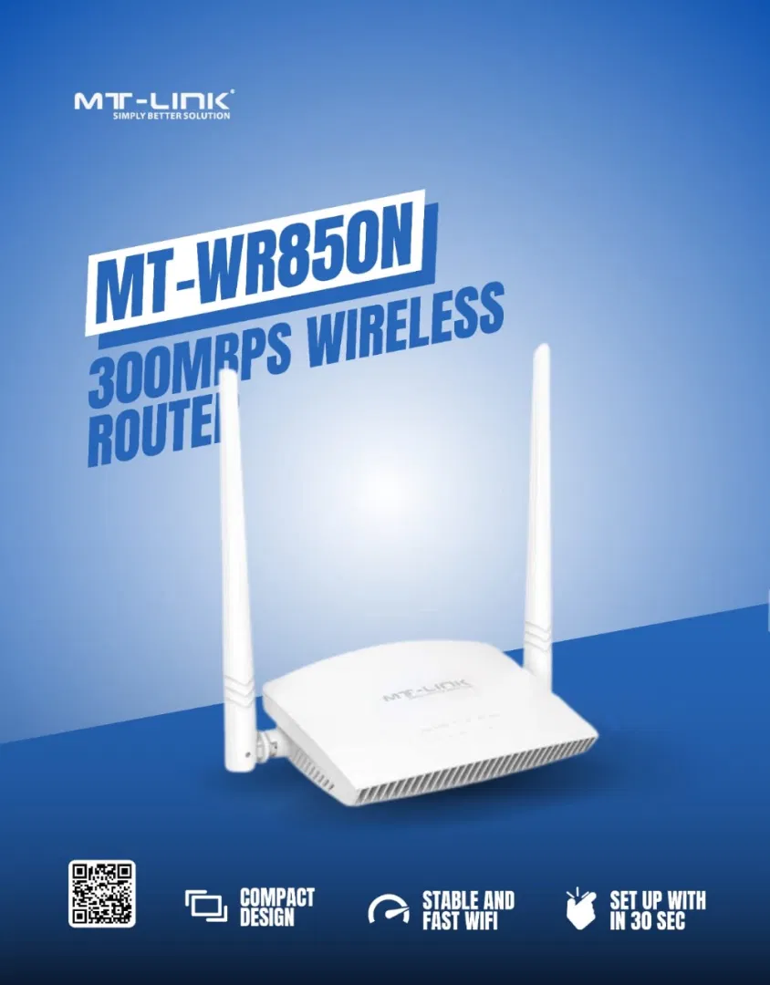 Mt Link Router Options MT-LINK Wifi Router WR850N 300Mbps Wireless Router ll 1 Year Official ...
