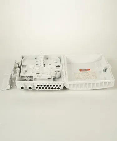 MT‑Link MT‑FDB16 16‑port fiber distribution box with IP65 waterproof housing and mounting accessories displayed on a white background