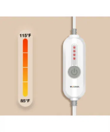 Best Taiwan King Size Electric Heating Pad for muscle and joint pain relief – adjustable temperature, portable and durable design