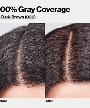 Revlon Colorsilk Hair Color 30 Dark Brown bottle with brush, imagecaption=Revlon Colorsilk Dark Brown 30 – Ammonia‑free permanent hair dye for gray coverage and salon‑quality results.