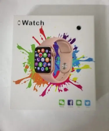Smart Watch C500 with Bluetooth call and SIM card features, sleek black design, displayed on a wrist