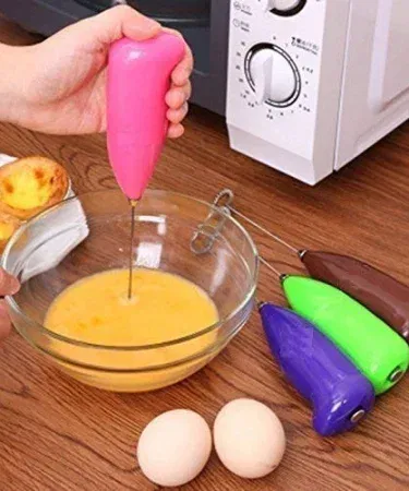 Coffee Beater Cell Operated – portable battery‑powered coffee frother for latte, cappuccino and smoothies