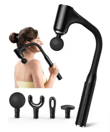 High‑quality rechargeable dual temperature therapy massager with hot and cold settings for muscle relaxation , imagecaption=Dual Temperature Therapy Massager – Hot & Cold Pain Relief, Portable and Adjustable Design ,