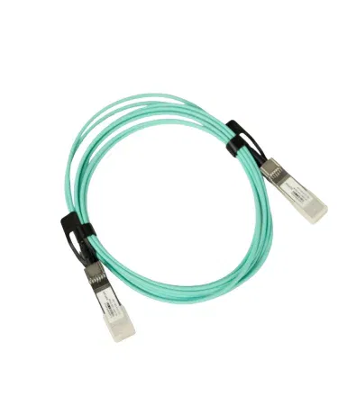 MT LINK 10G SFP+ Active Optical Cable 3 m Multi‑Mode AOC front view, imagecaption=MT LINK 3‑meter 10 Gigabit SFP+ Active Optical Cable (Multi‑Mode) ,