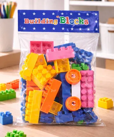 Kids building blocks toy set – colorful educational construction blocks for toddlers learning and creative play, imagecaption=Vibrant kids building blocks set encouraging creativity, motor‑skill development, and fun indoor play.