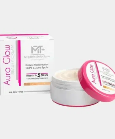 MT+ Organic Solution Aura Glow Beauty Cream – natural radiance and skin brightening cream