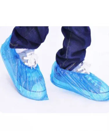 100 pcs disposable non‑slip waterproof shoe covers for hygienic foot protection
