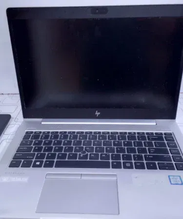 HP EliteBook 840 G6 i5 8th Gen 14-inch laptop with sleek black design, imagecaption=HP EliteBook 840 G6 i5 8th Gen – Powerful Business Laptop,