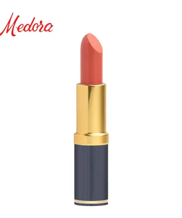 Madora Lipstick Shade 236 Tender Peach - Premium Pakistani Matte Lipstick, imagecaption= Madora Matte Lipstick Shade 236 – Tender Peach – Smooth, Lightweight & Long‑Lasting Formula.