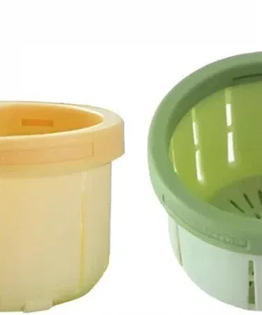 Cactus Design press‑to‑dump sink drain filter basket for kitchen waste disposer