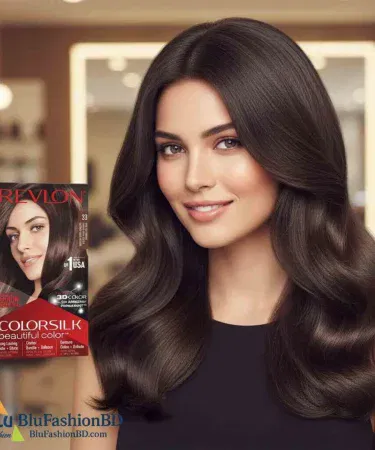Revlon Colorsilk Hair Color 30 Dark Brown bottle with brush, imagecaption=Revlon Colorsilk Dark Brown 30 – Ammonia‑free permanent hair dye for gray coverage and salon‑quality results.