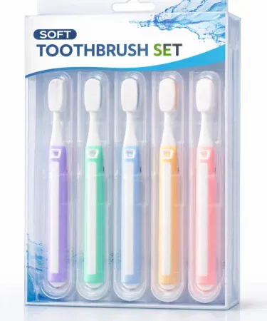 GOORAL Ultra Soft Toothbrush Set with travel case – 0.01 mm soft bristles for sensitive teeth and gums, imagecaption=GOORAL Ultra Soft Toothbrush Set – premium oral care with hygienic travel case, perfect for home and travel ,