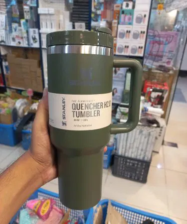 Stanley Tumbler 1200ml stainless steel in random colors, perfect for hot and cold drinks – Khareedo & Kharedo