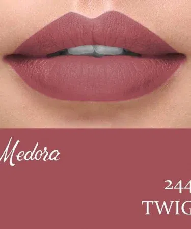 Madora Lipstick Shade 244 Twig matte nude‑brown lipstick – Khareedo delivery