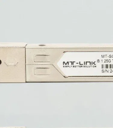 MT LINK SFP MT‑SC1310/1550‑40 pair 40 km 1000Base‑WDM bi‑directional module, compact SFP design, hot‑plug ready, DDM enabled.