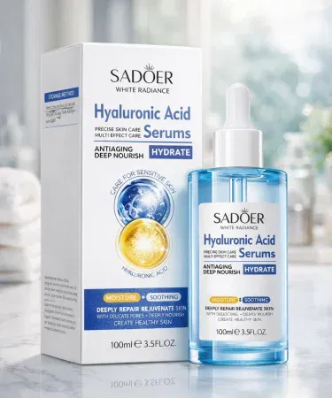 ** Original SADOER Hyaluronic Acid Serum 100ml – Deep Hydration, Anti‑Aging & Skin Repair Face Serum – Buy Online on Khareedo & Kharedo Pakistan