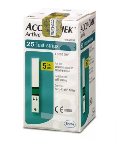 Health & Beauty Body Slimming Electric Massager with Accu‑Check Active Glucose Test Strips pack of 25, 50, 100 – high‑quality, portable diabetes monitoring kit – Khareedo | Kharedo Pakistan