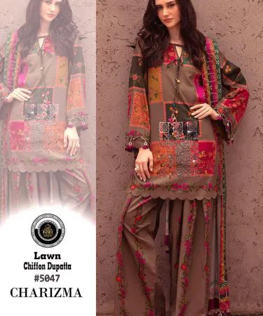 Elegant Wear by Shahbaz 2026 3‑piece gala embroidered suit with chiffon dupatta and dyed trouser , imagecaption=Elegant Wear by Shahbaz – New 2026 Design – 3‑Piece Gala Embroidered Suit with Chiffon Dupatta & Dyed Trouser ,