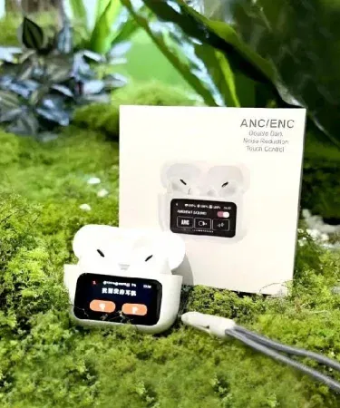 A9 Pro LED Display Air Pods with 100% ANC and Super Sound Quality – true wireless earbuds for Pakistan