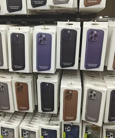 Weave ultra‑thin soft TPU phone case for iPhone 14/15/16 Pro, Plus & Max – Khareedo, imagecaption=Premium woven TPU cover for iPhone 14‑16 series, ultra‑thin design, available on Khareedo with Check‑on‑Delivery service,