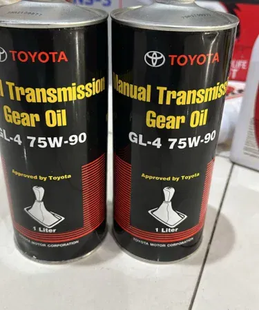 Toyota Manual Transmission Gear Oil GL-4 75W-90 1L bottle on white background , imagecaption=Premium Toyota GL‑4 75W‑90 gear oil (1 L) for manual transmissions – available at Khareedo | Kharedo across Pakistan ,