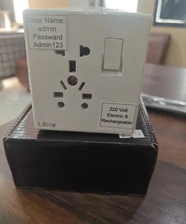 Switch Board Camera for Home Security with V380 App – compact Wi‑Fi security camera on a white background