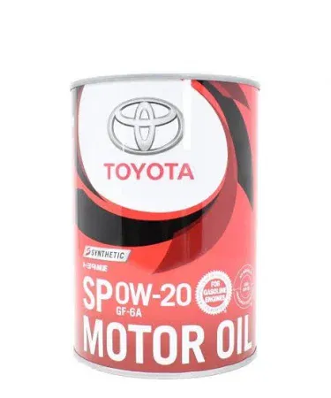 Toyota Motor Oil SP 0W-20 1 Litre – Premium Synthetic Engine Oil for Toyota Vehicles