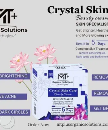 Crystal Skin Care Beauty Cream whitening cream for face, hand and foot – brightening & glow formula, imagecaption=Crystal Skin Care Beauty Cream – multi‑use whitening cream for face, hand, foot and night use, perfect for men and women.