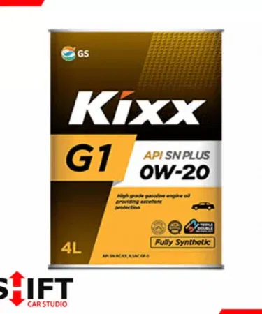 KIXX G1 0W20 4L API‑SF Semi‑Synthetic Engine Oil bottle , imagecaption=KIXX G1 0W20 4L Engine Oil – Premium protection for T‑GDI, GDI and high‑performance engines ,