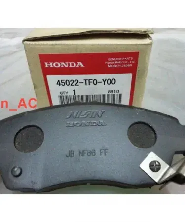 Honda City 2009‑2020 Genuine Front Disc Pad 45022‑TF0‑Y00 – OEM brake pad for superior stopping power