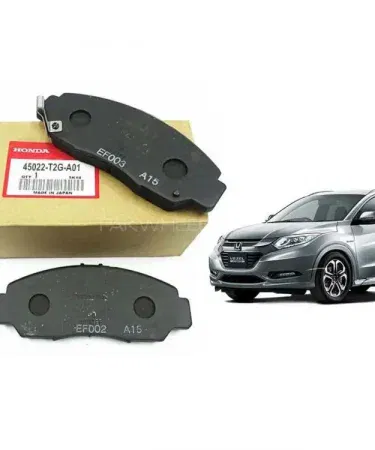 Honda Vezel Genuine Front Brake Pad 2013-2023 – OEM quality brake pad for reliable stopping power, imagecaption=Authentic Honda Vezel front brake pad (2013‑2023) available on Khareedo|Kharedo with Check on Delivery service.
