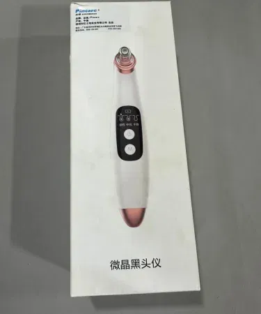 Chargeable 8‑in‑1 Blackhead Removal Machine with 4 interchangeable beauty heads, imagecaption=8‑in‑1 Blackhead Removal Machine – Acne Pimple Vacuum Suction Tool available on Khareedo & Kharedo.