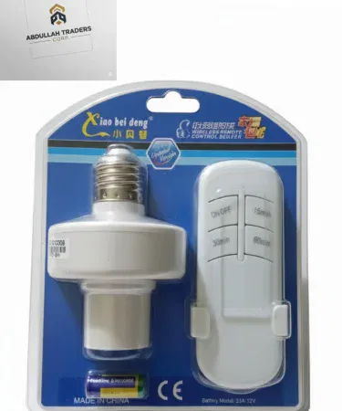 Wireless Remote Control Light Socket Adapter – Khareedo & Kharedo , imagecaption=Wireless Remote Control Light Socket Adapter for smart home lighting, available at Khareedo and Kharedo across Pakistan ,