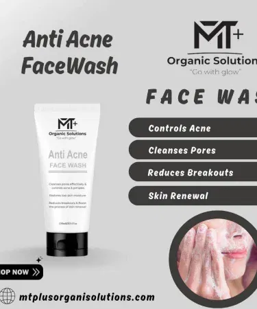 Acne Face Wash for Oily Skin – Medicated Deep Cleansing Face Wash for Men and Women