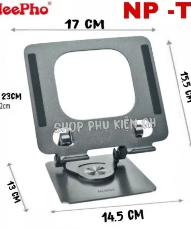 NeePho NP‑T3 Portable Laptop Stand – adjustable, foldable ergonomic laptop stand for home and office use,