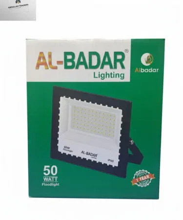 Al-Badar 50W LED Floodlight – bright outdoor lighting , imagecaption=Al-Badar 50W LED Floodlight showcasing energy‑efficient illumination ,