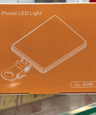 Selfy Clip‑On Selfie Light for Phone – portable LED light with 2 modes and USB recharge, perfect for outdoor selfies
