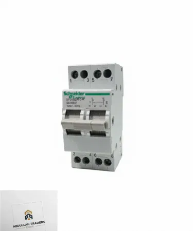 Schneider Electric 63A 2‑Pole Manual Transfer Switch – high‑quality changeover switch for reliable power backup