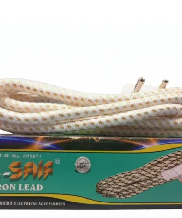 Al‑Saif Heavy Duty Cotton Braided Iron Lead – high‑strength, corrosion‑resistant lead for construction and plumbing