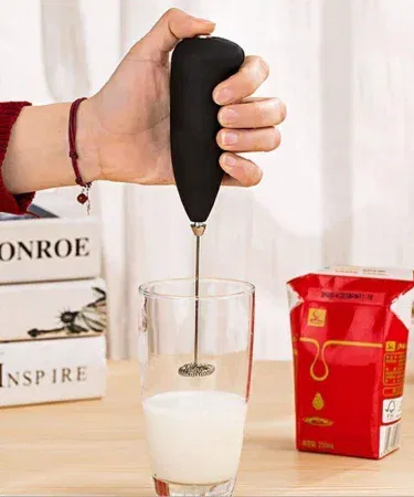 Coffee Beater Cell Operated – portable battery‑powered coffee frother for latte, cappuccino and smoothies
