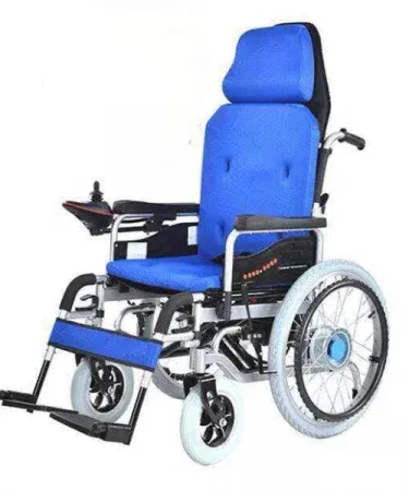 Elite Healthcare Heavy Duty Reclining Electric Wheelchair – portable, durable, comfortable design for elderly and patients
