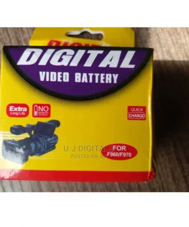 Sony 970 Digital Video Light Battery – high‑capacity rechargeable Li‑ion battery for professional videography
