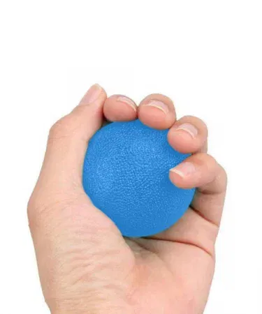 Hand Exercise Silicone Grip Strengthener Ball – soft skin‑safe silicone therapy ball for hand and forearm workout