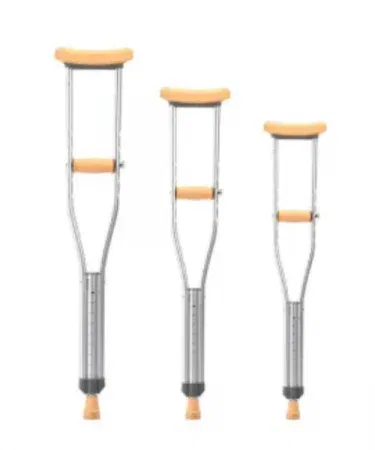 Standard Aluminum Crutches (Baisakhi) – Adjustable Walking Support for Patients, imagecaption=Adjustable aluminum crutches (Baisakhi) – perfect walking support from Khareedo|Kharedo ,